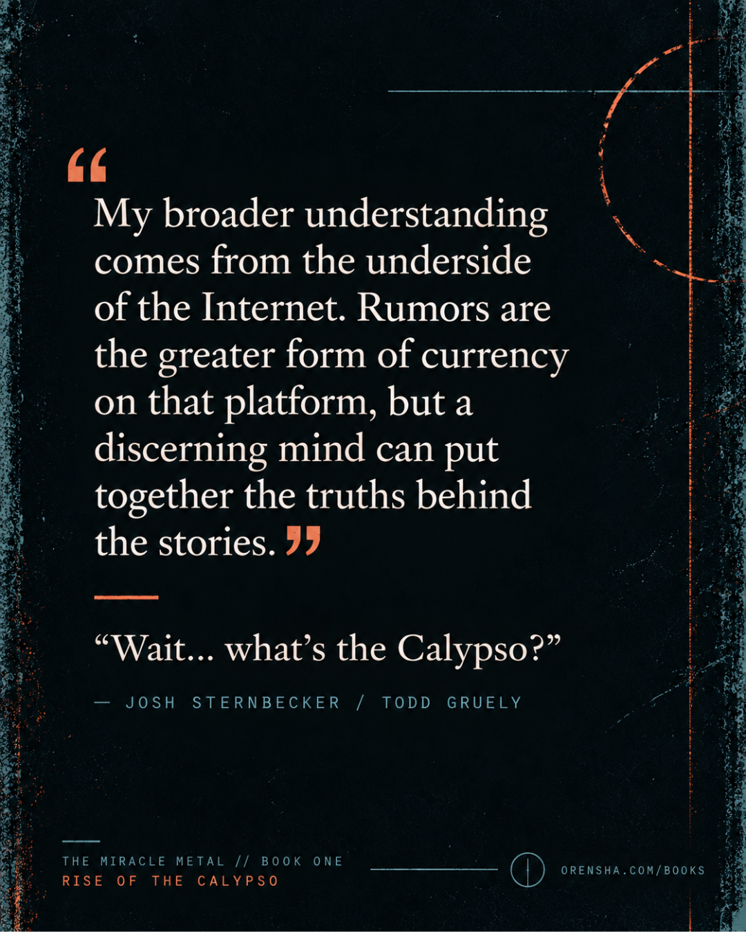 Rumors Are Currency