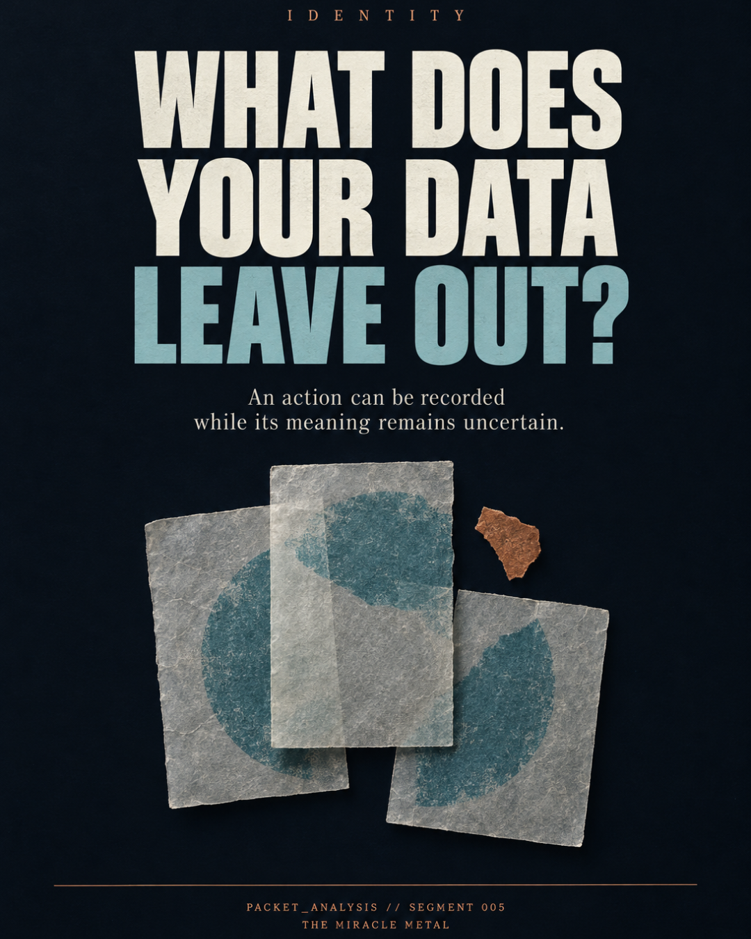 WHAT DOES YOUR DATA LEAVE OUT?